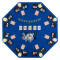 Tavolo da poker pieghevole da 48 pollici per 8 giocatori di Texas Hold'em - Vedi dettagli