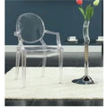 Clear acrylic transparent Chair with Arm