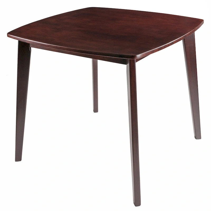 Tavolo da pranzo, noce - 34,02 x 34,02 x 29,33 pollici