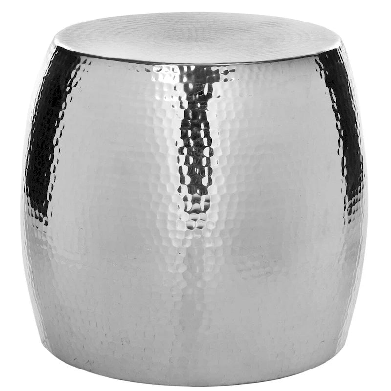 Tavolino Tondo Argento - 15 L x 15 P x 16 H - 15Lx15Px16H